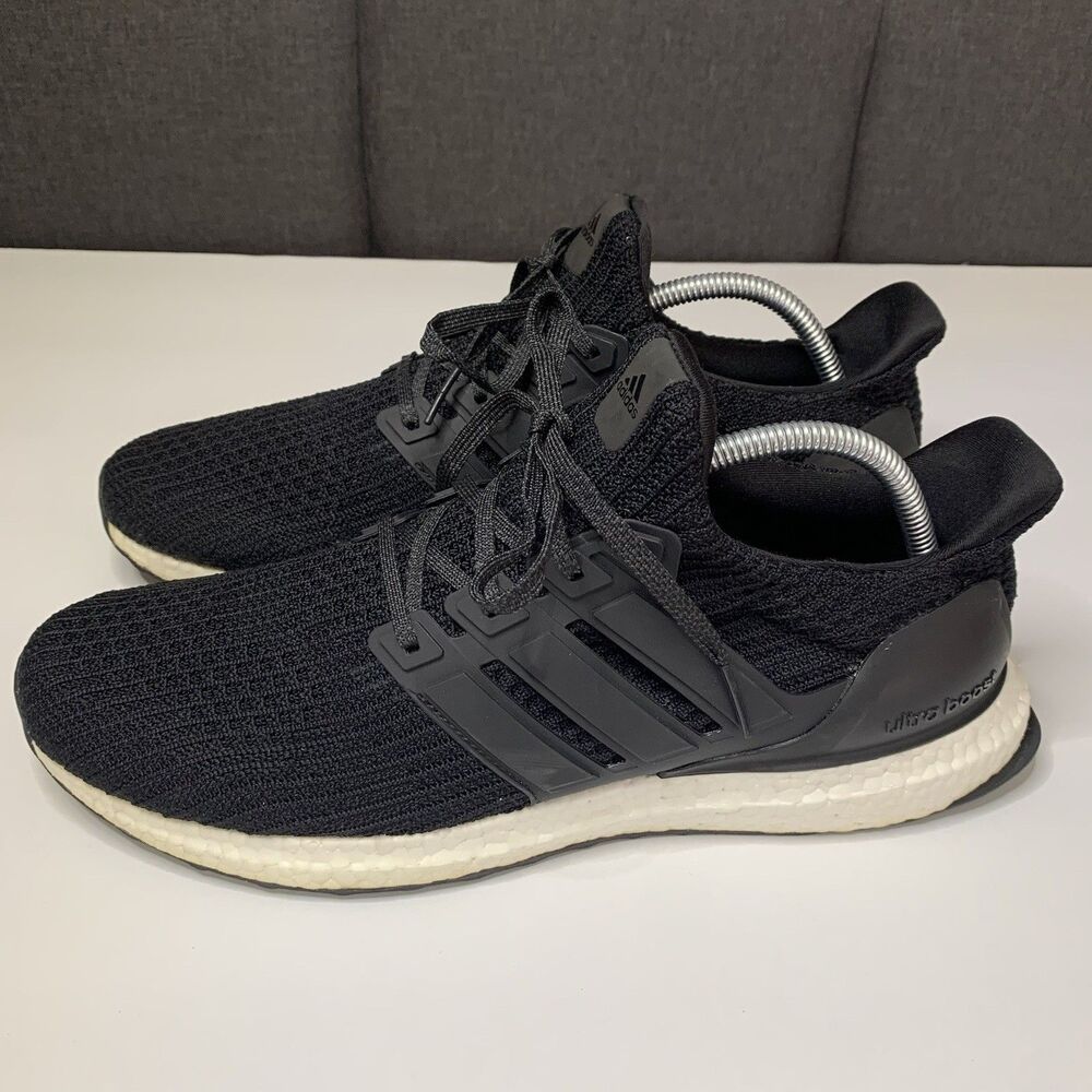 [BB6166] Mens ADIDAS UltraBoost Ultra Boost 4.0 Running Sneaker Black White 7.5